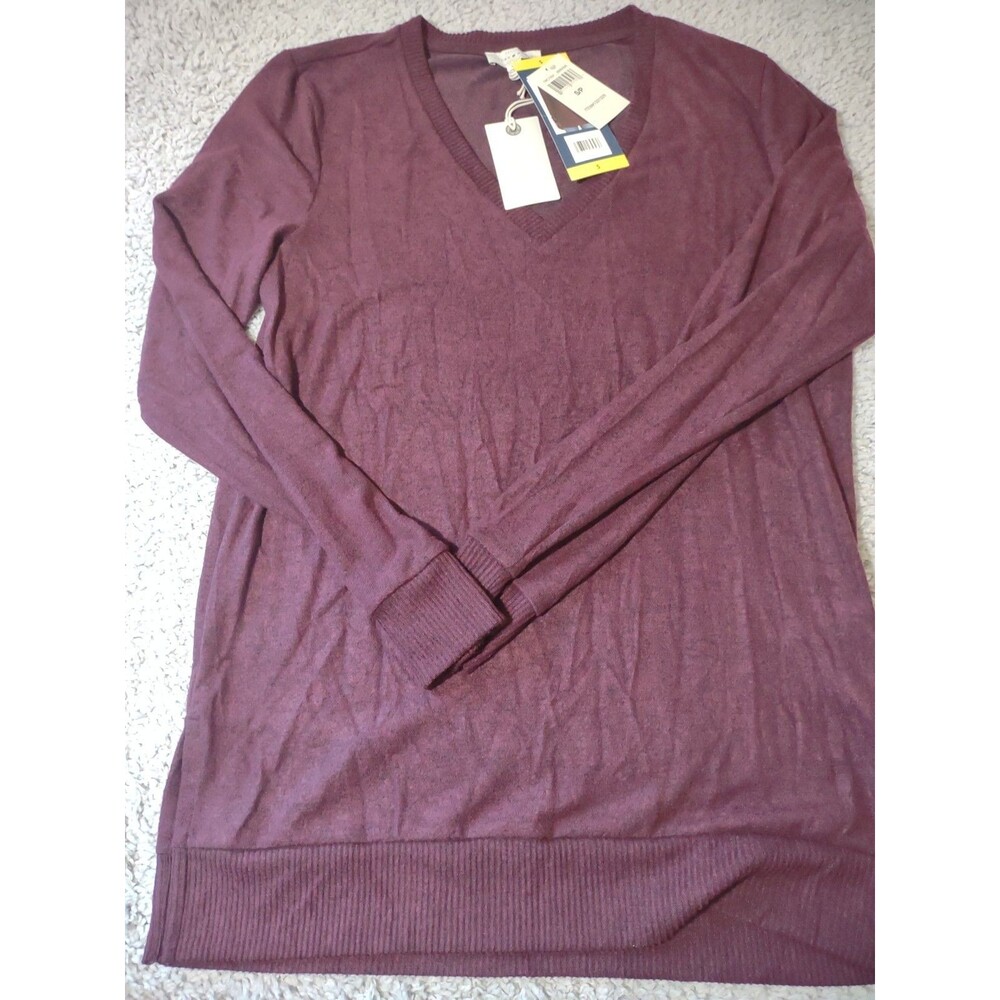 Nwt J. Crew Oversized Tunic Long Sleeve Sweater Like V Neck Sz S